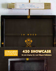 CWH® - 420 EDITION | SPANNABIS EDITION 30×30 • Holes + Sliding Glass - Clipper WareHouses