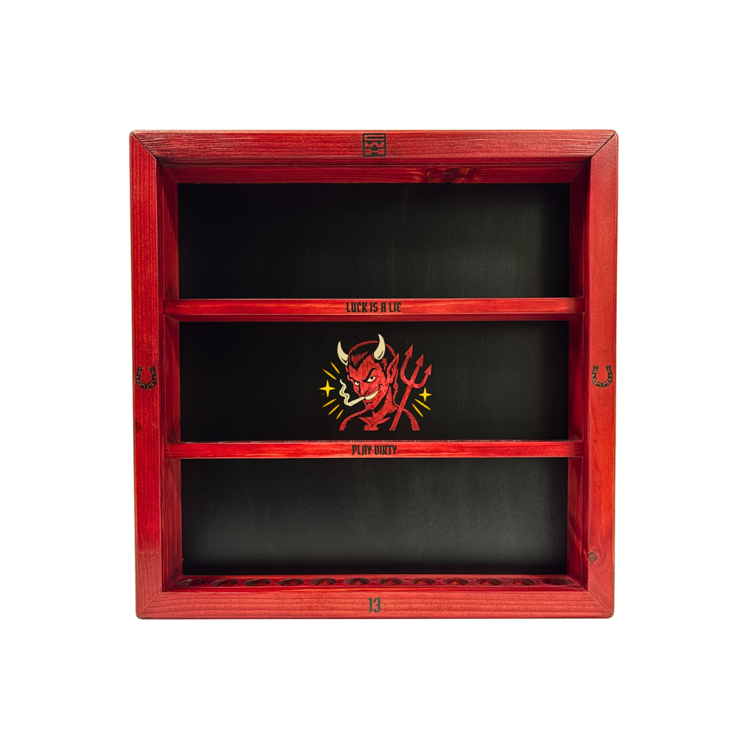 Clipper Showcase PRO - "LUCK IS A LIE" EDITION (Glass+Holes) - Clipper WareHouses