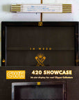 CWH® - 420 EDITION | SPANNABIS EDITION 30×30 • Holes + Sliding Glass - Clipper WareHouses
